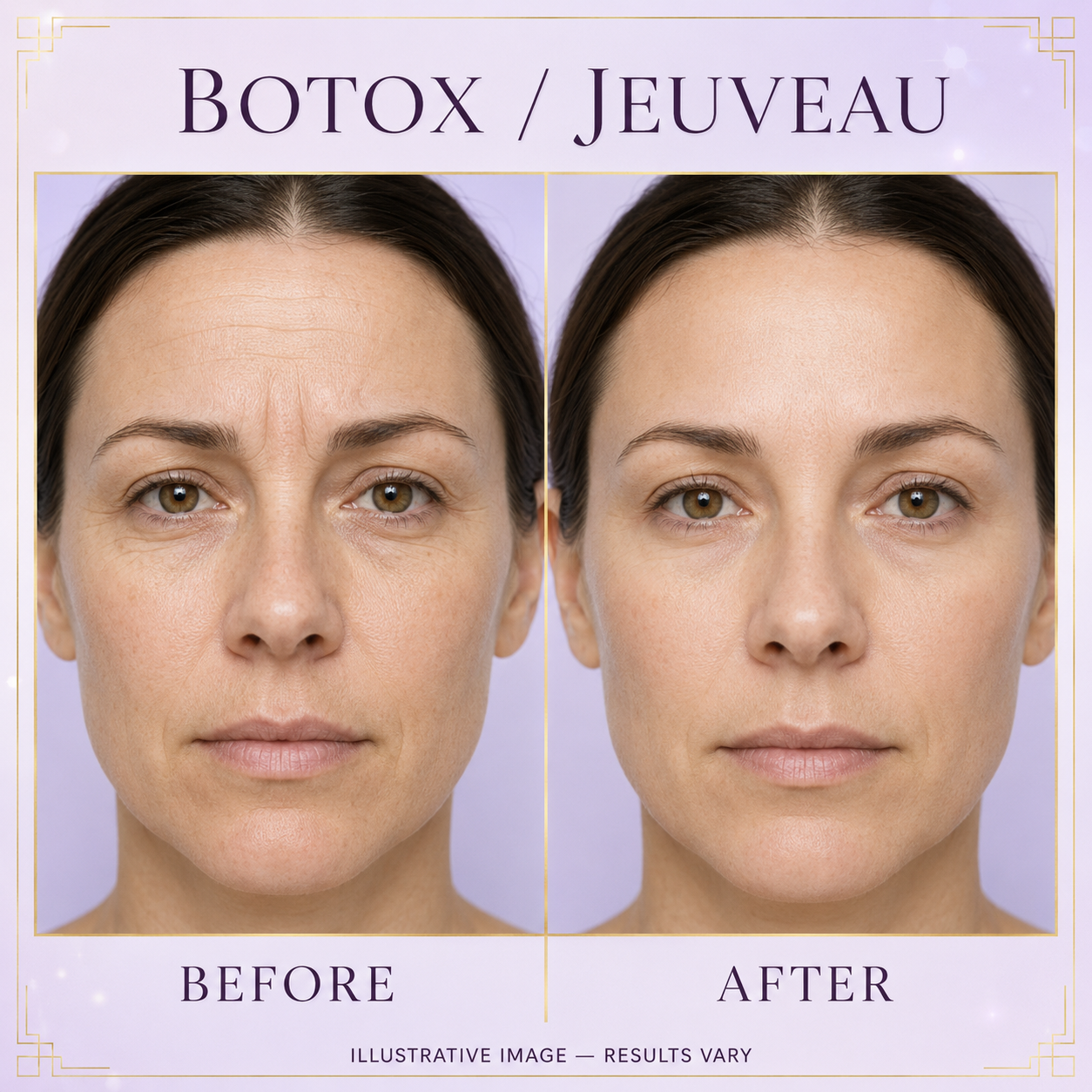Botox before&after