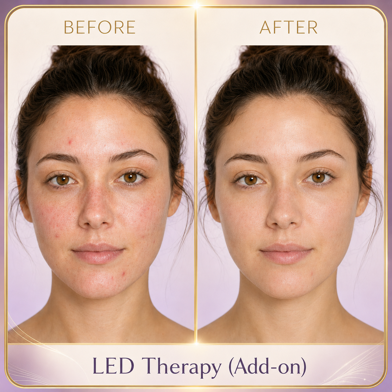 LED Therapy Before and After