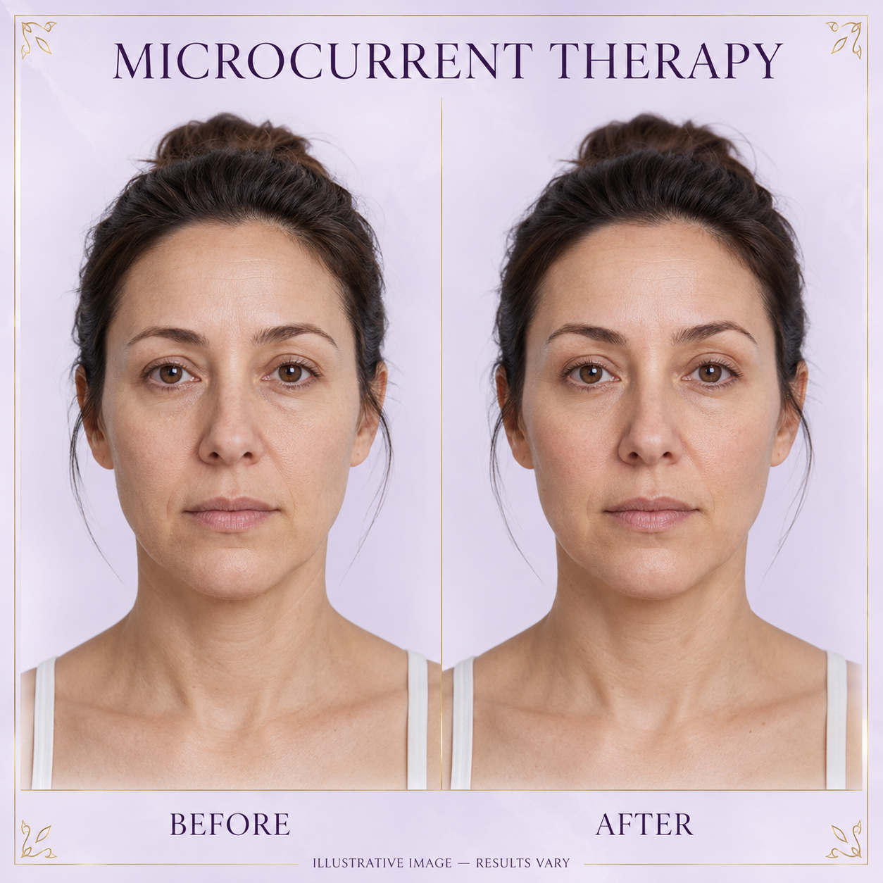 Microcurrent Therapy Before and After