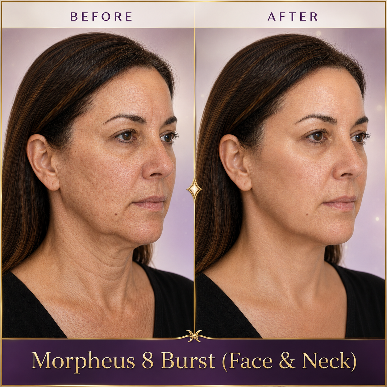 Morpheus 8 Burst Face & Neck Results
