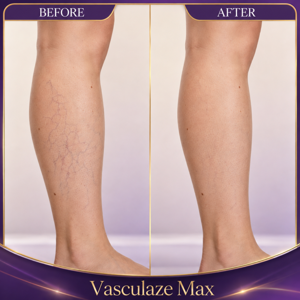 Vasculaze Max before-and-after leg results